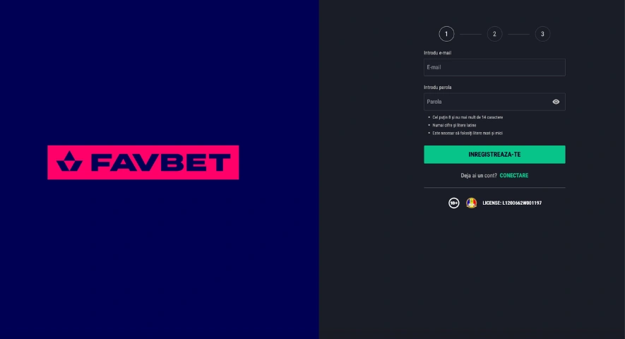 Favbet registration
